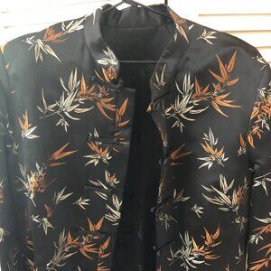 Beautiful hand crafted silk tafetta jacket